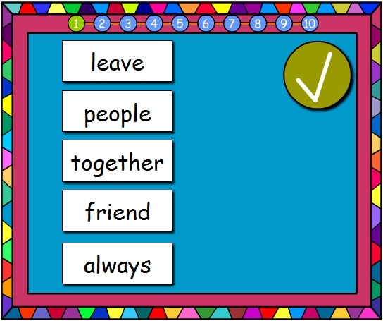 Sight Words Game