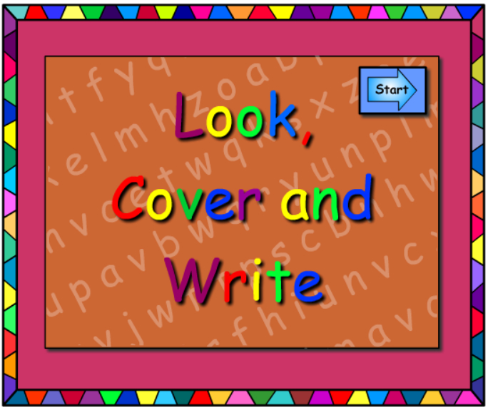 How Well Can You Spell? -Look Cover Write