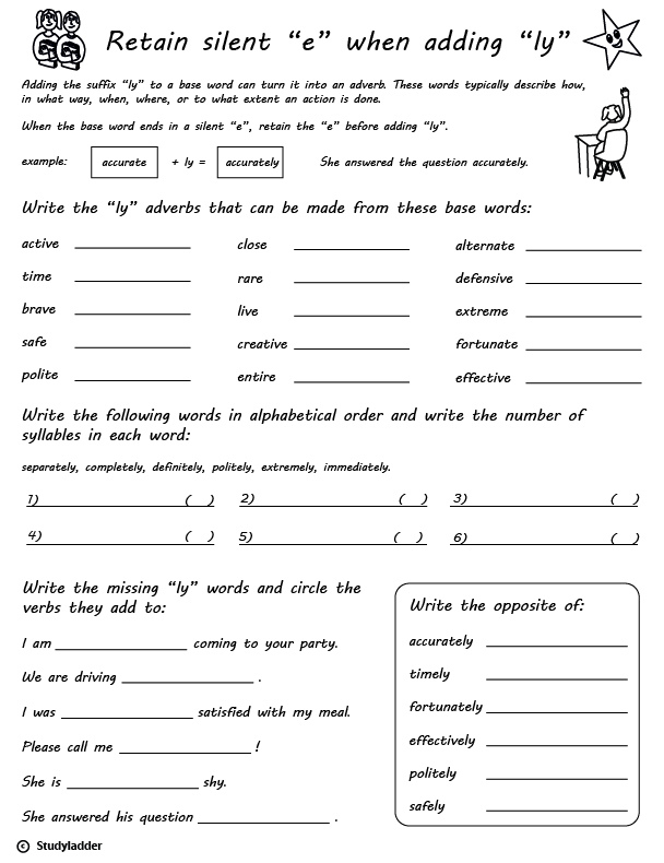 Spelling Rule Retain Final Silent e When Adding ly Studyladder Spelling Rule Retain Final Silent e When Adding ly Studyladder