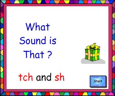 What Sound Is That? Digraphs sh and tch