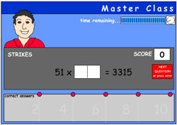 Long multiplication with a missing number