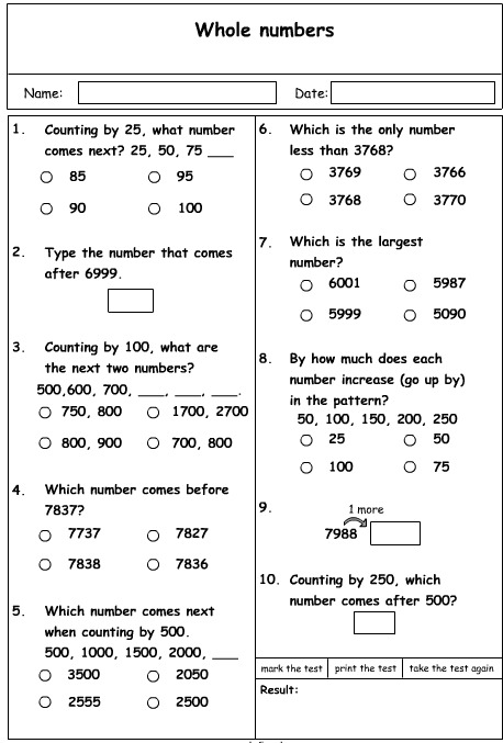problem solving numbers to 20